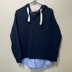 Tommy Hilfiger Women's Sweatshirt Top With Shirt Bottom. Very Good Condition.